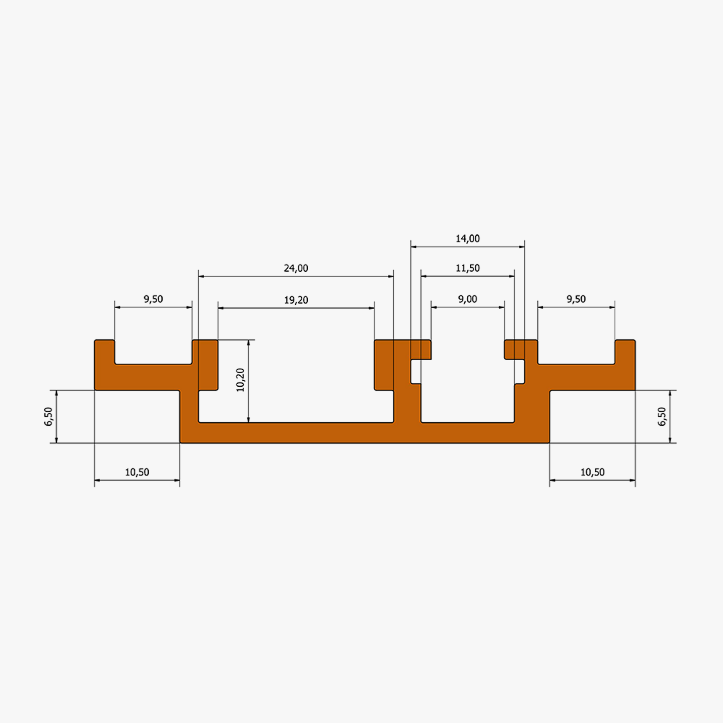 Mitre Fence & T-Slot Track