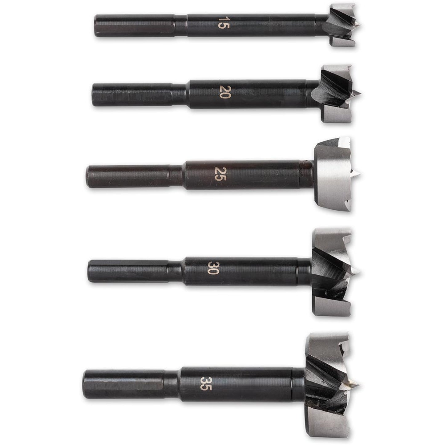 Wave Forstner Bit Set Metric 5 Piece