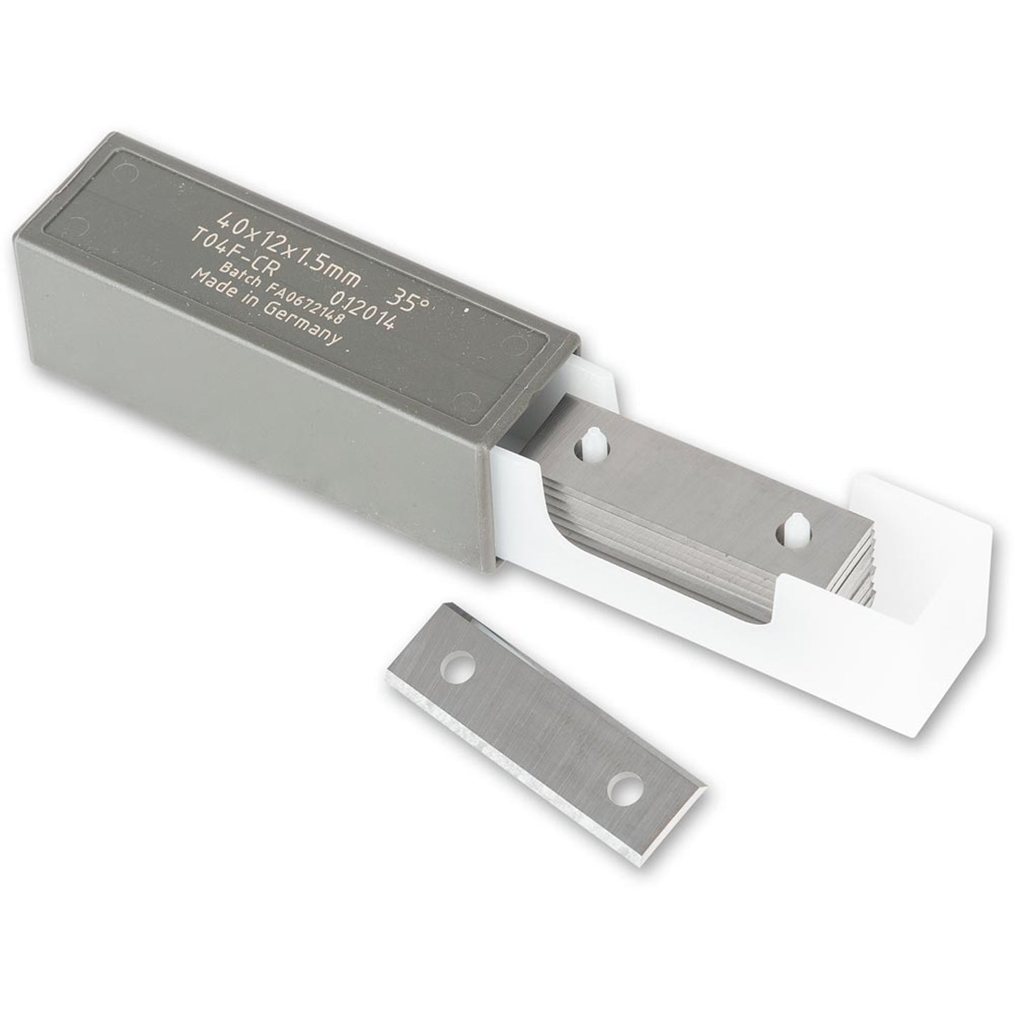 TC Knives for Rebate Spindle Block - 40 x 12 x 1.5mm