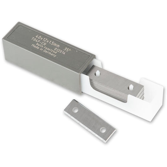 TC Knives for Rebate Spindle Block - 40 x 12 x 1.5mm