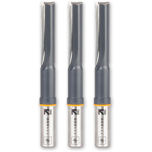 Kitchen Fitters Straight Router Cutters (Pkt 3)