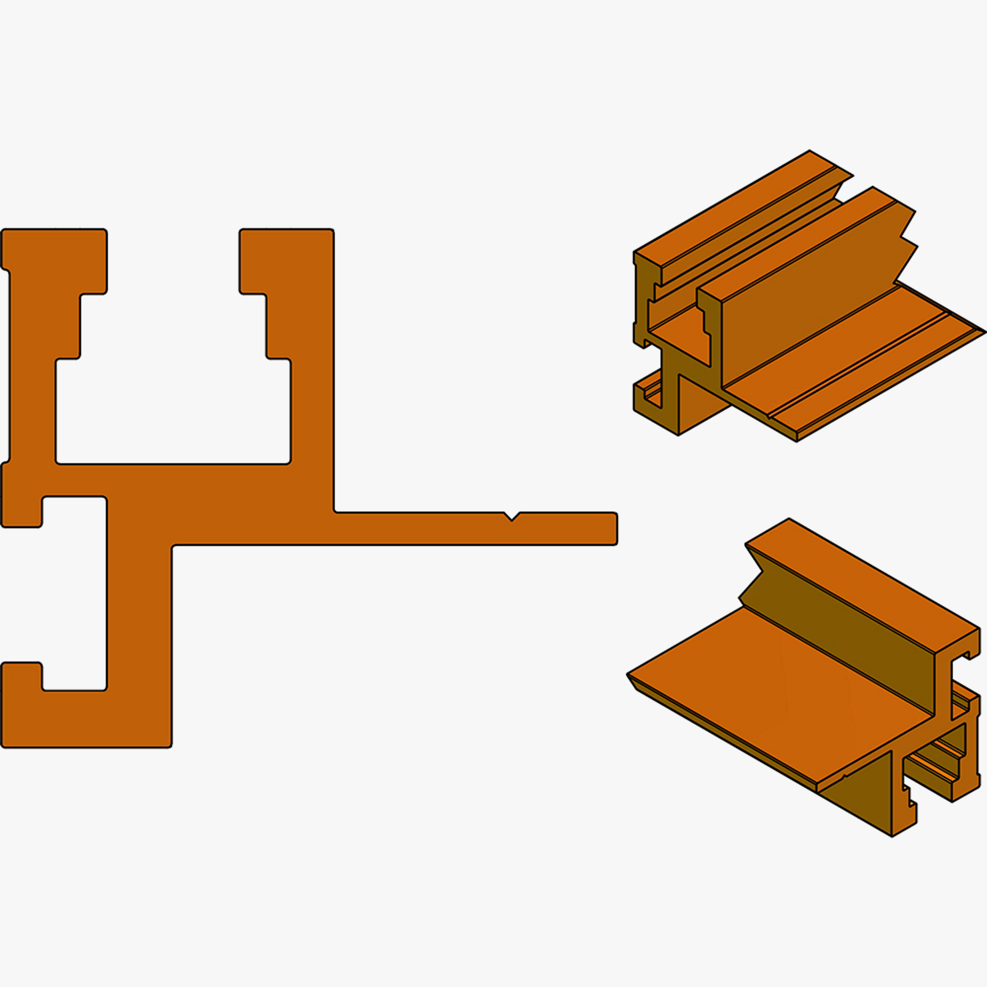T-Track for Track & Stop Kit