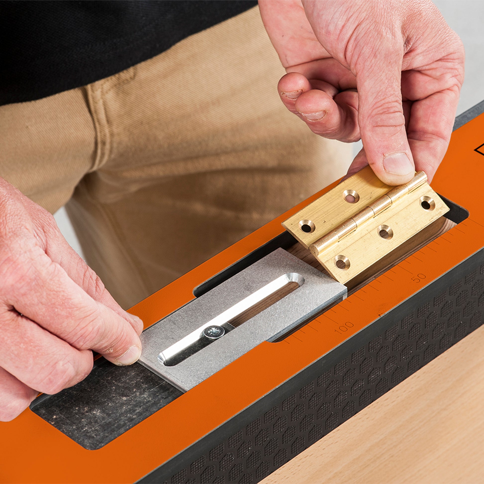 Hinge Jig with Clamp Plate