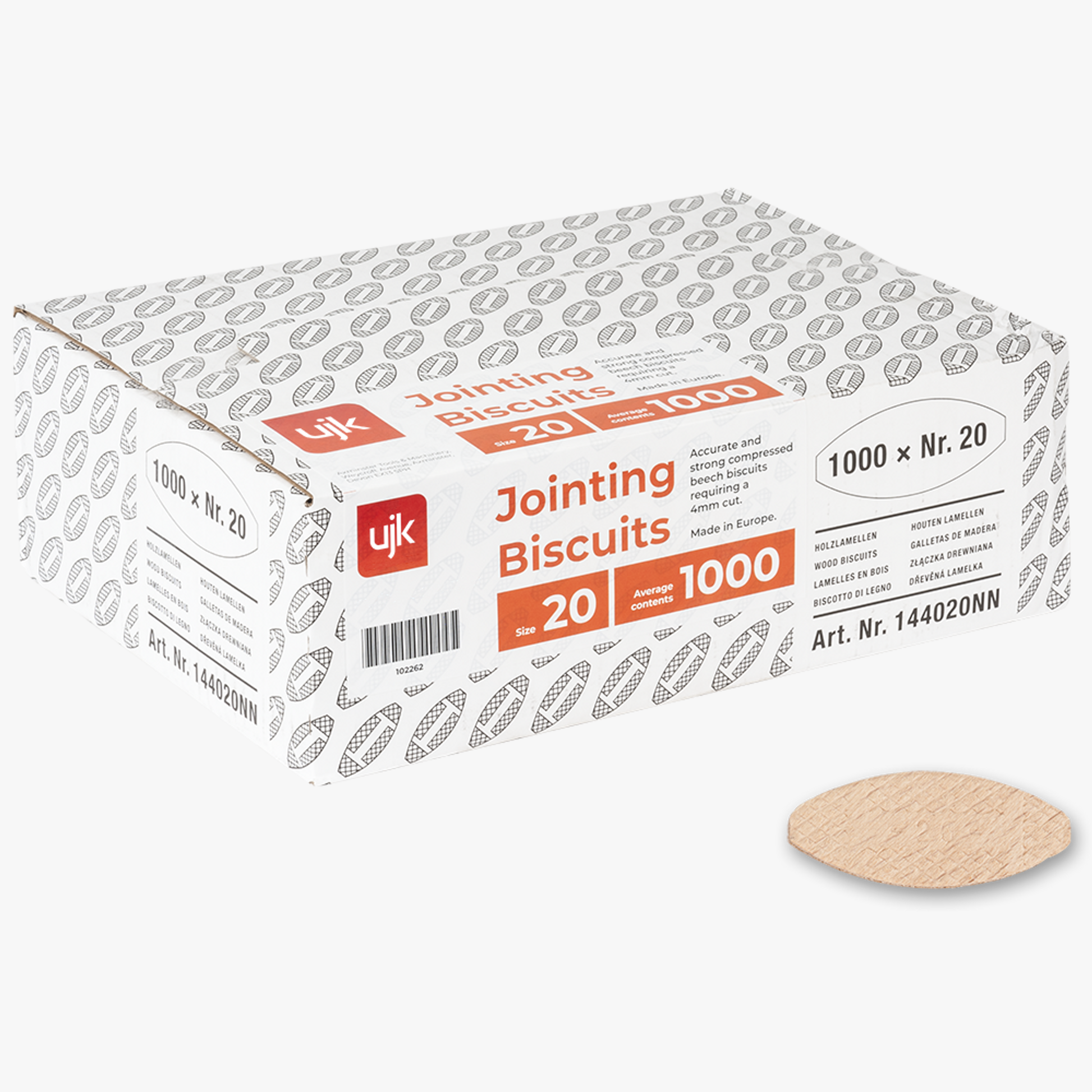 Solid Beech Biscuits