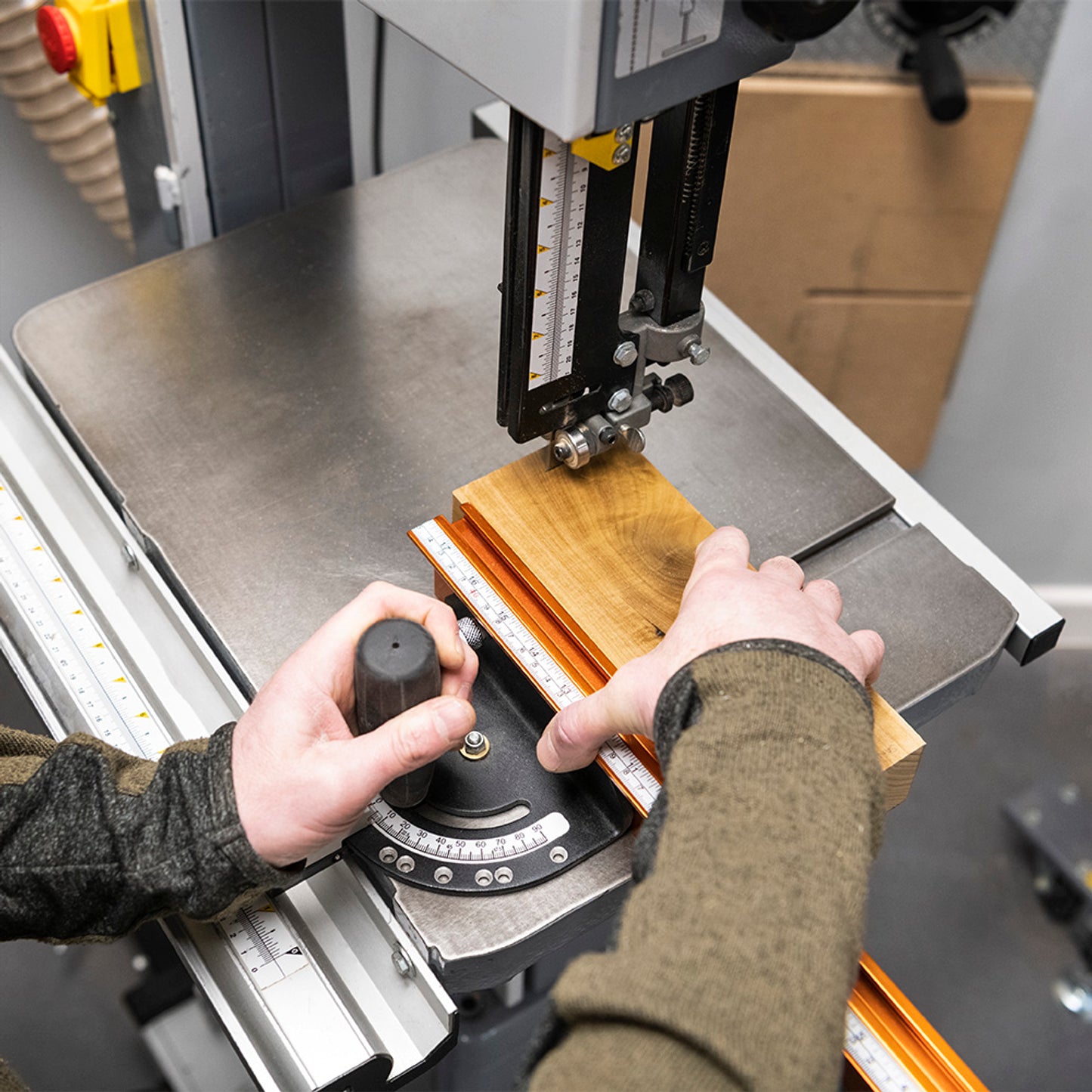 Precision Mitre Gauge Fence & Flip Stop