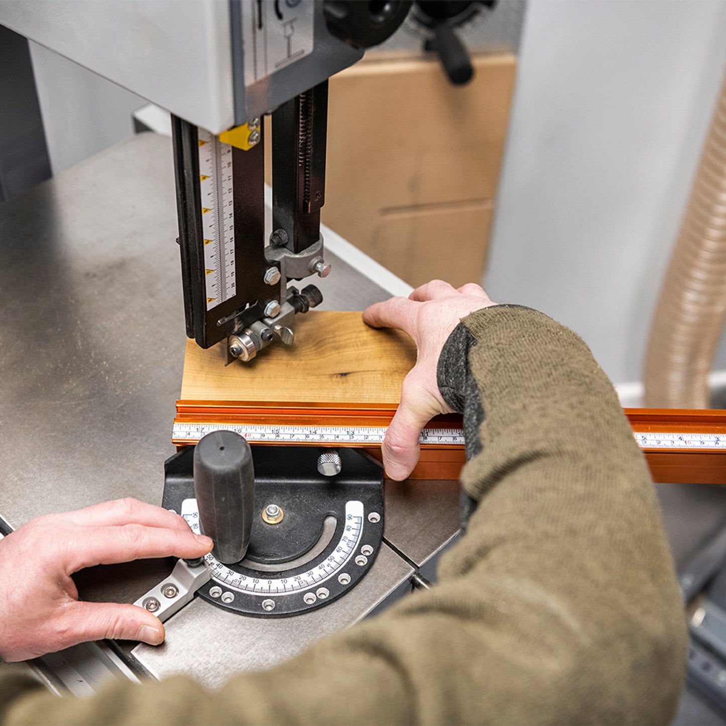 Precision Mitre Gauge Fence & Flip Stop