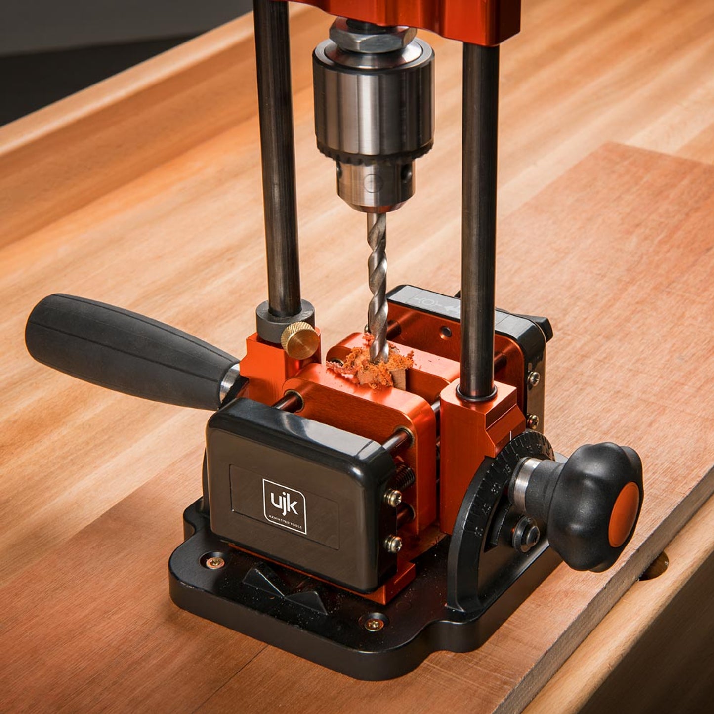 Self Centring Vice for Drill Guide