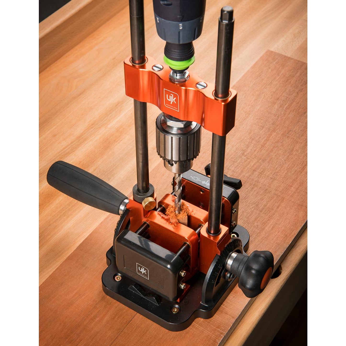 Self Centring Vice for Drill Guide