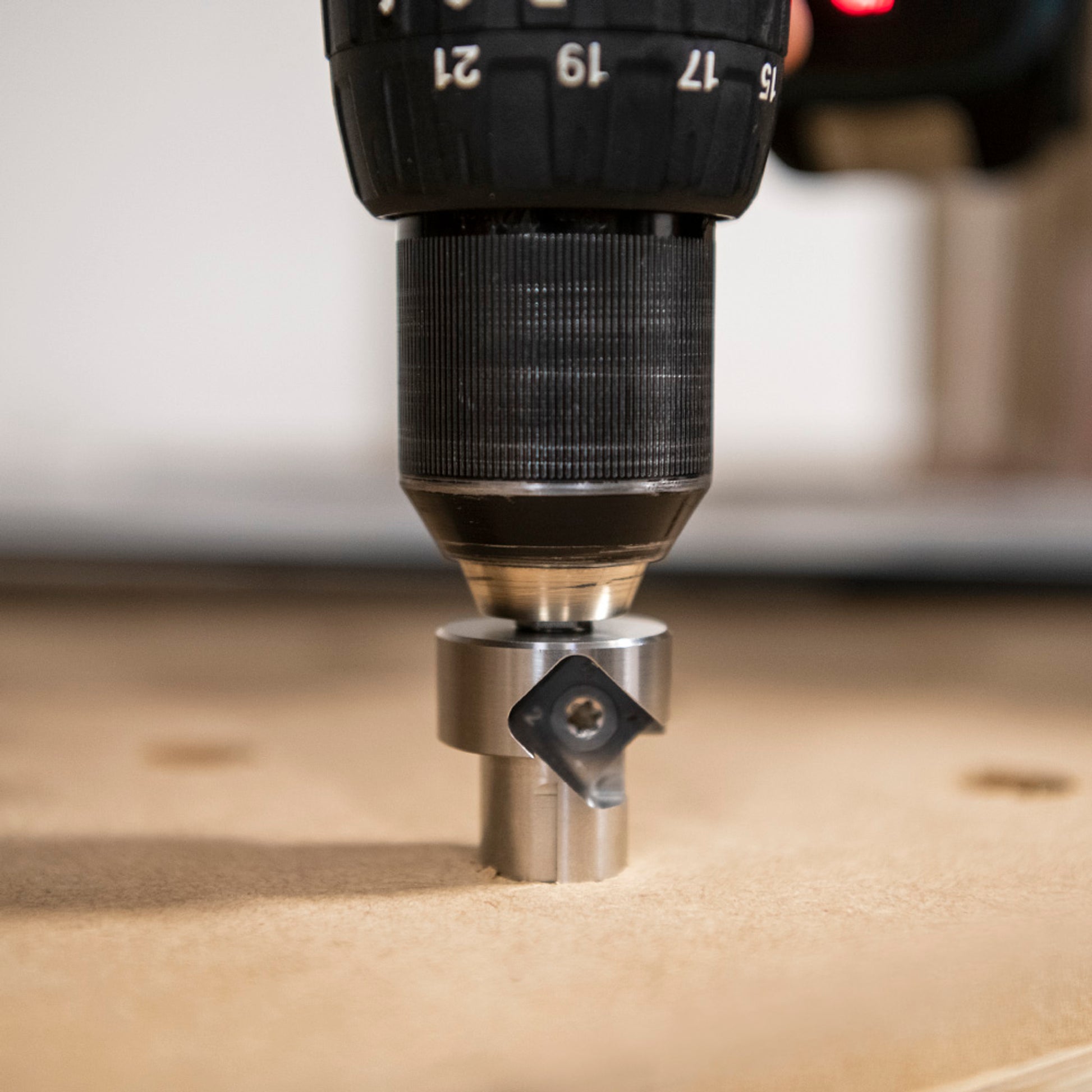Combined Chamfer & Reamer Tool for 20mm Dog Holes