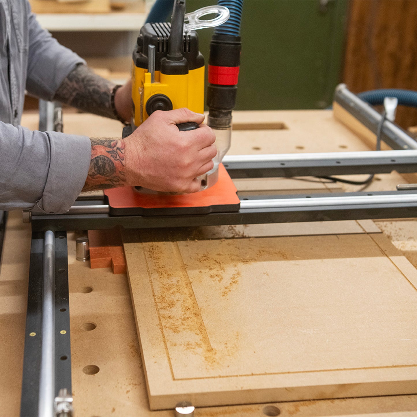 Slab Flattening Jig