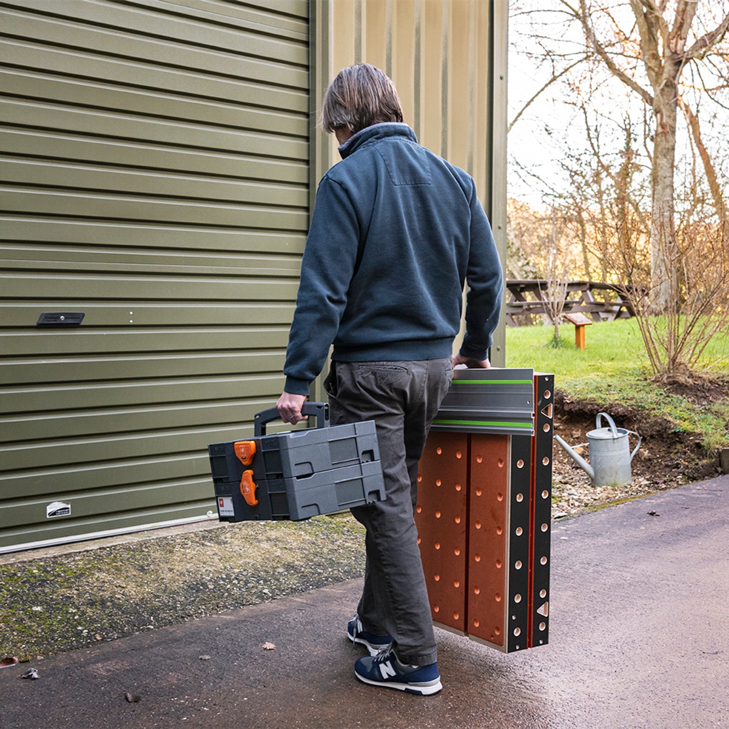 Compact Multifunction Workbench