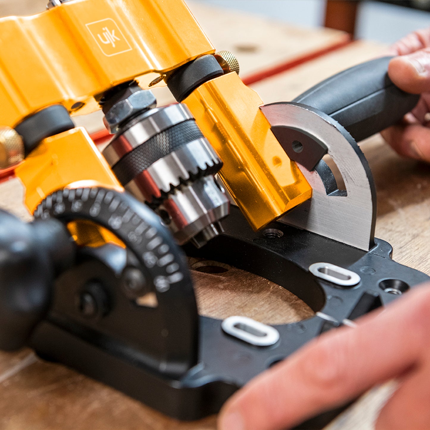 Precision Angle Stops for Drill Guide