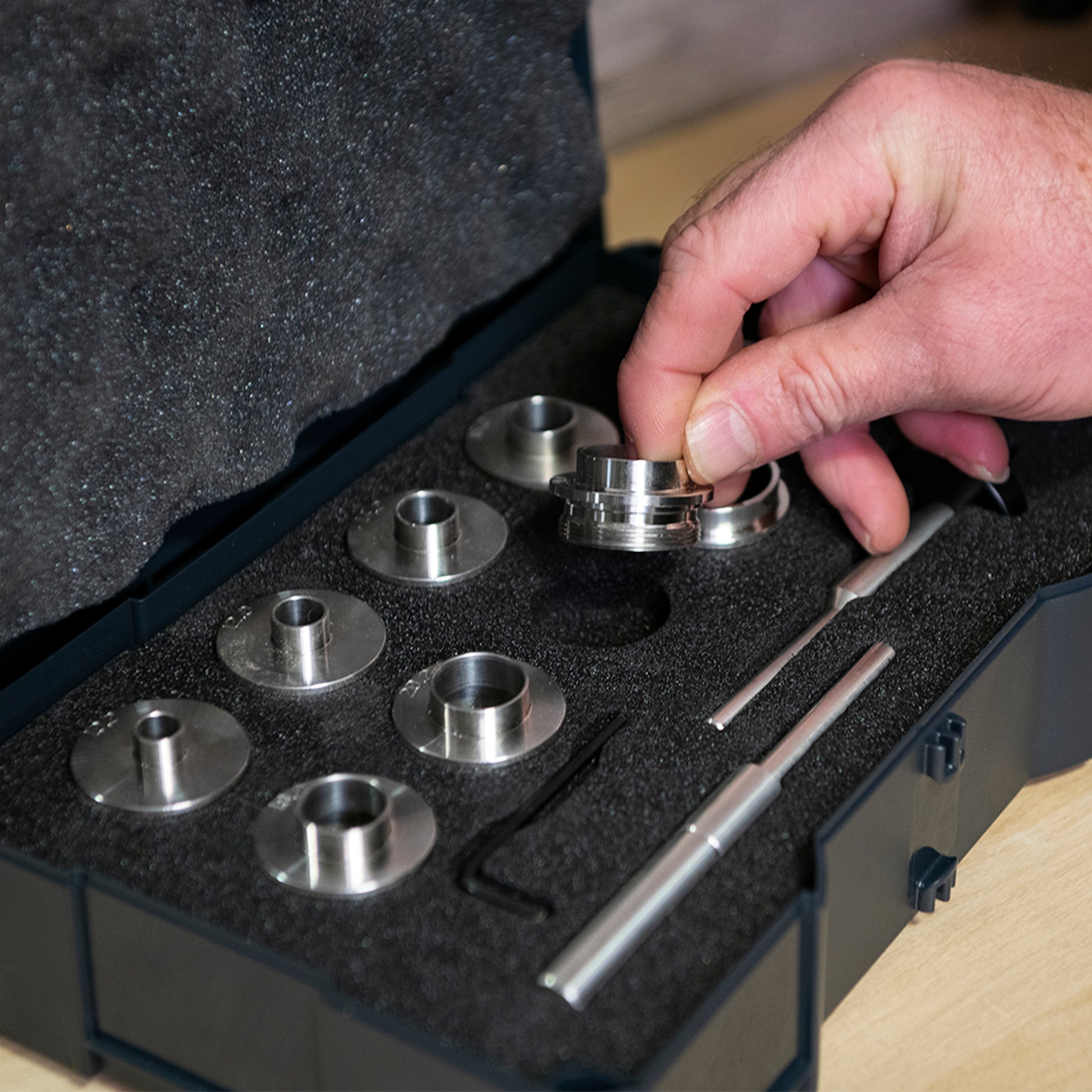 Stainless Steel Metric Threaded Guide Bush Set
