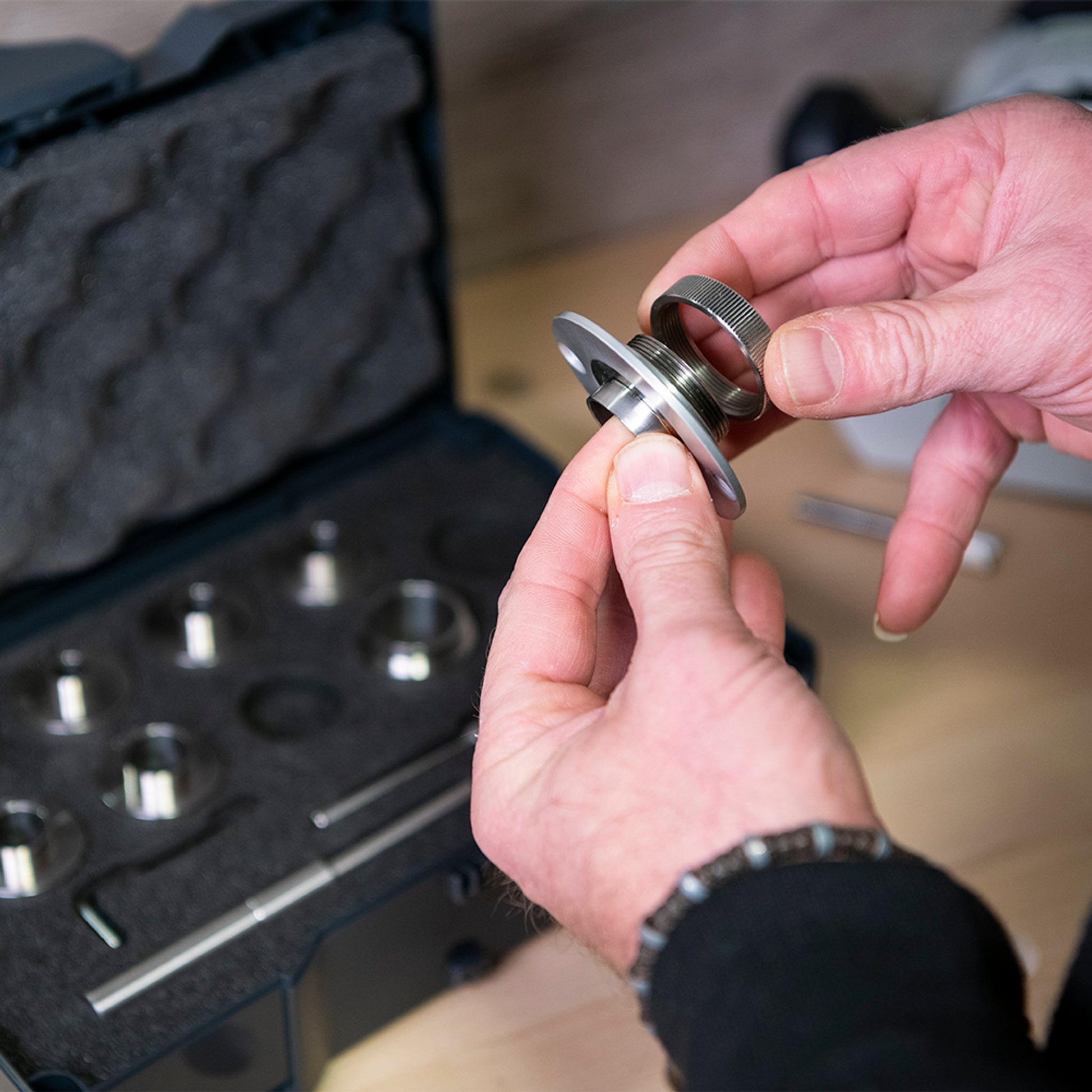 Stainless Steel Metric Threaded Guide Bush Set