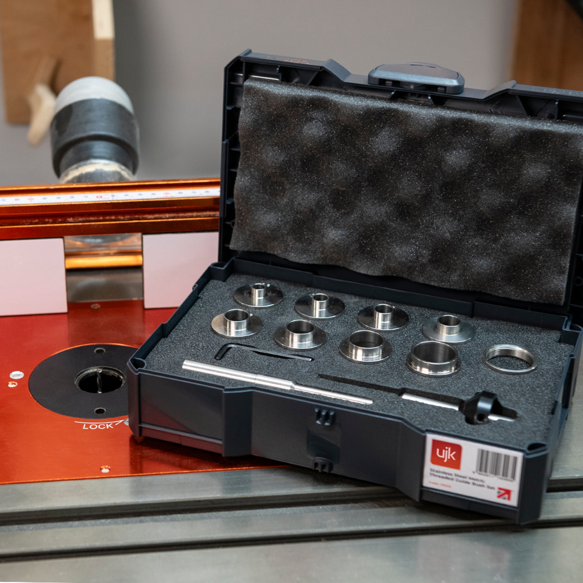 Stainless Steel Metric Threaded Guide Bush Set