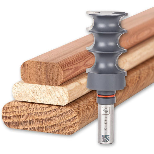 Loose Tenon Router Cutters - 12mm Shank