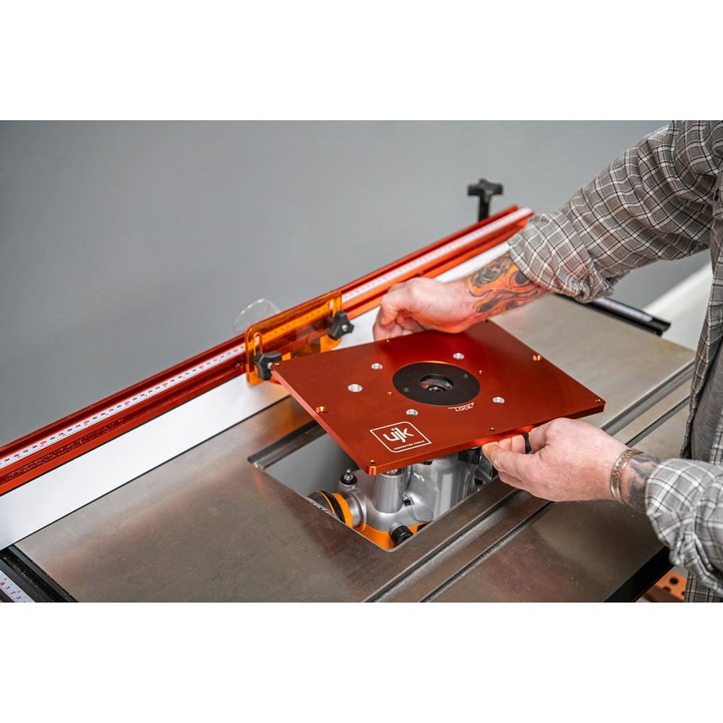 10mm Pre-Drilled Router Table Insert for Triton TRA001