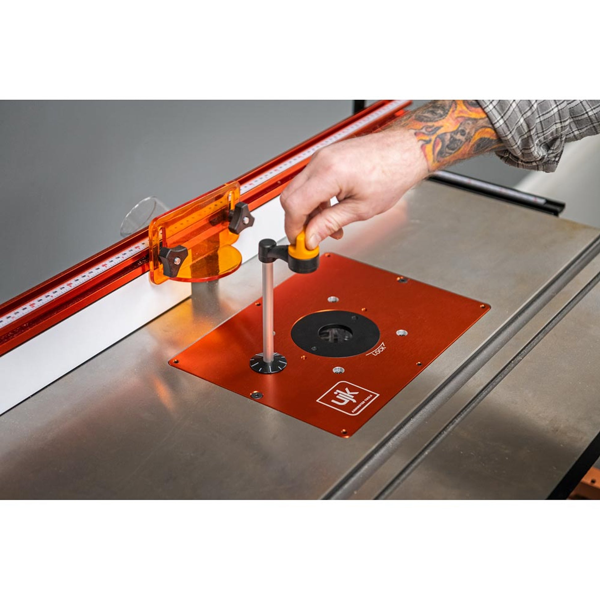 10mm Pre-Drilled Router Table Insert for Triton TRA001