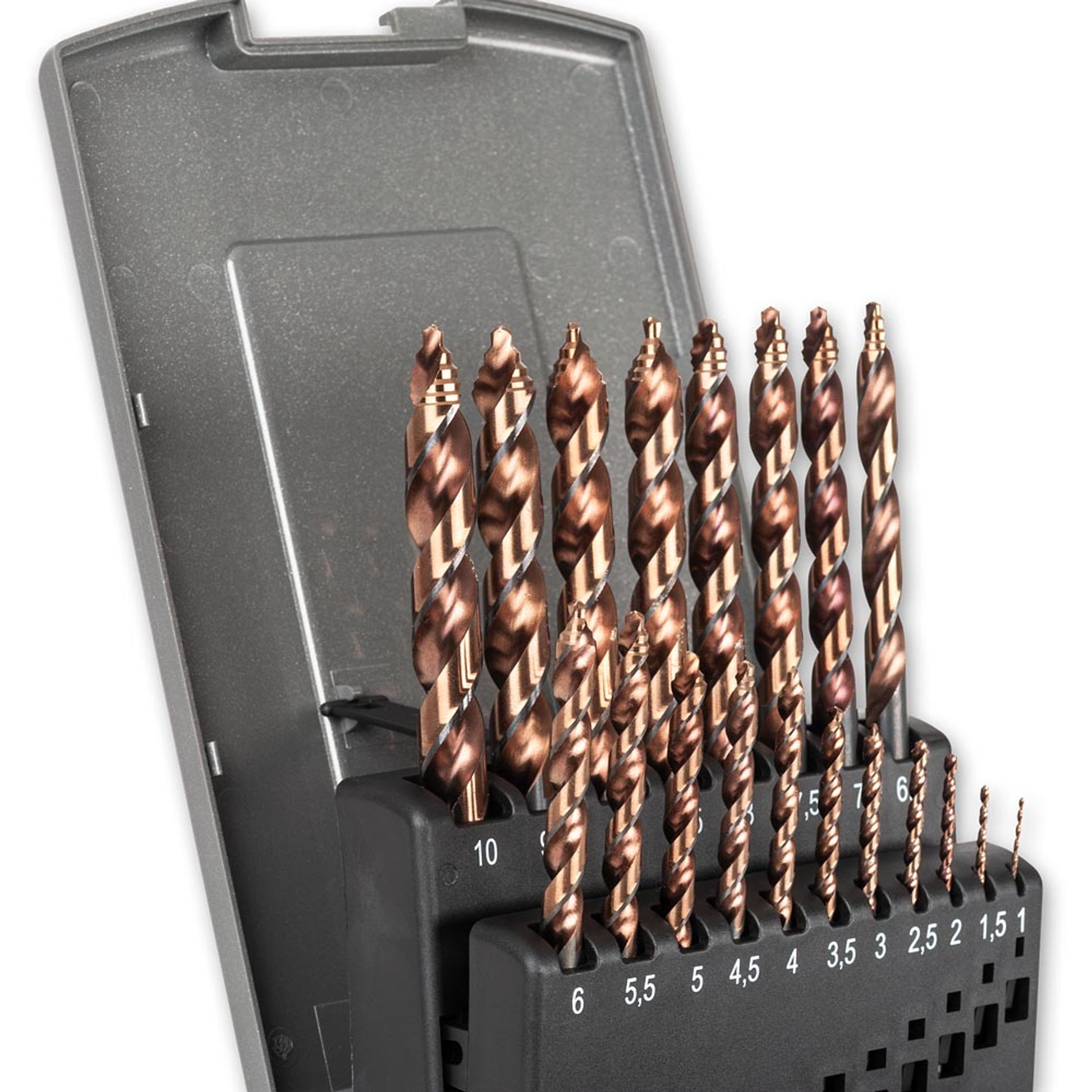 StepPower HSCO Drill Bit Set 19 Piece