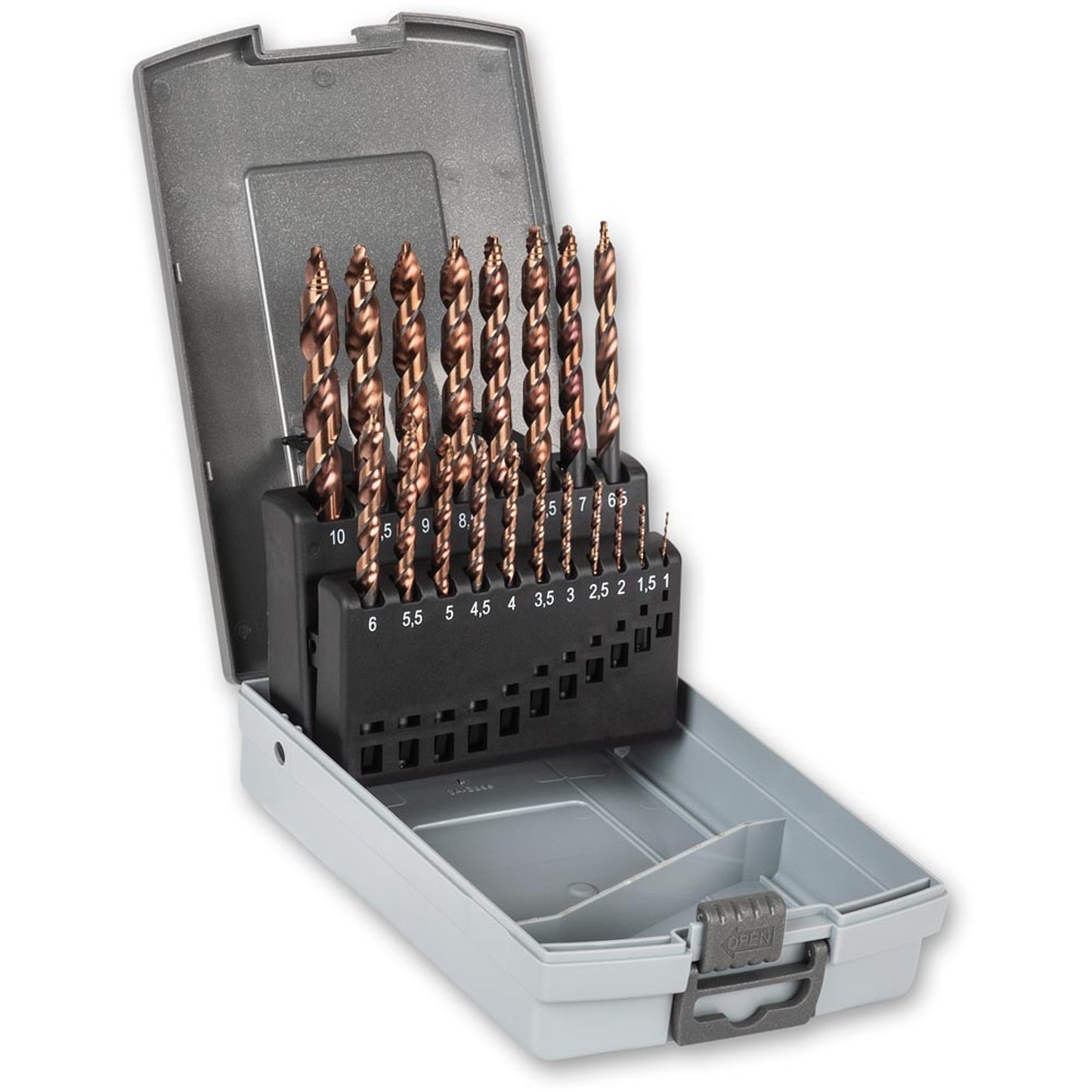 StepPower HSCO Drill Bit Set 19 Piece