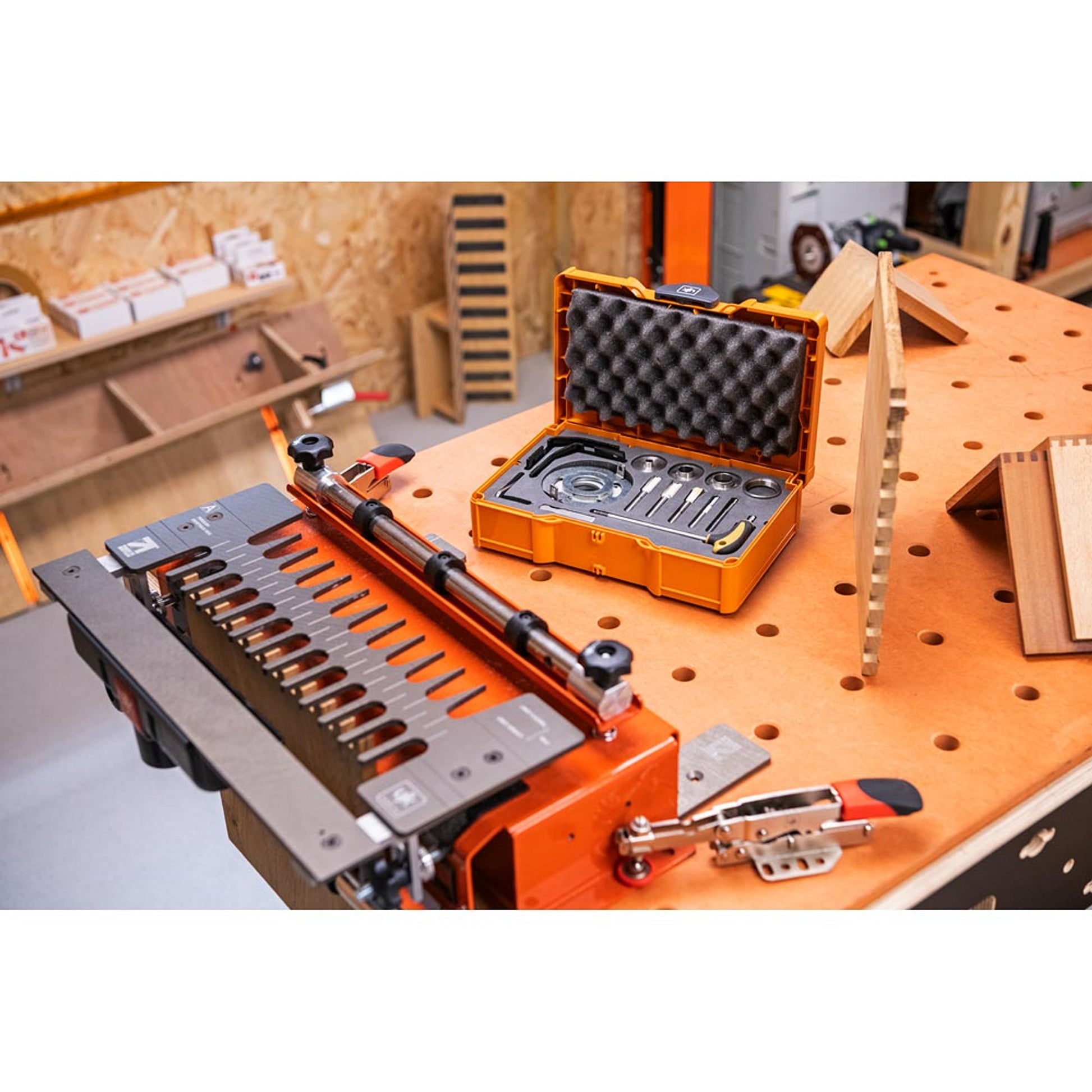 T-LOC Case & Foam Cutout for Dovetails