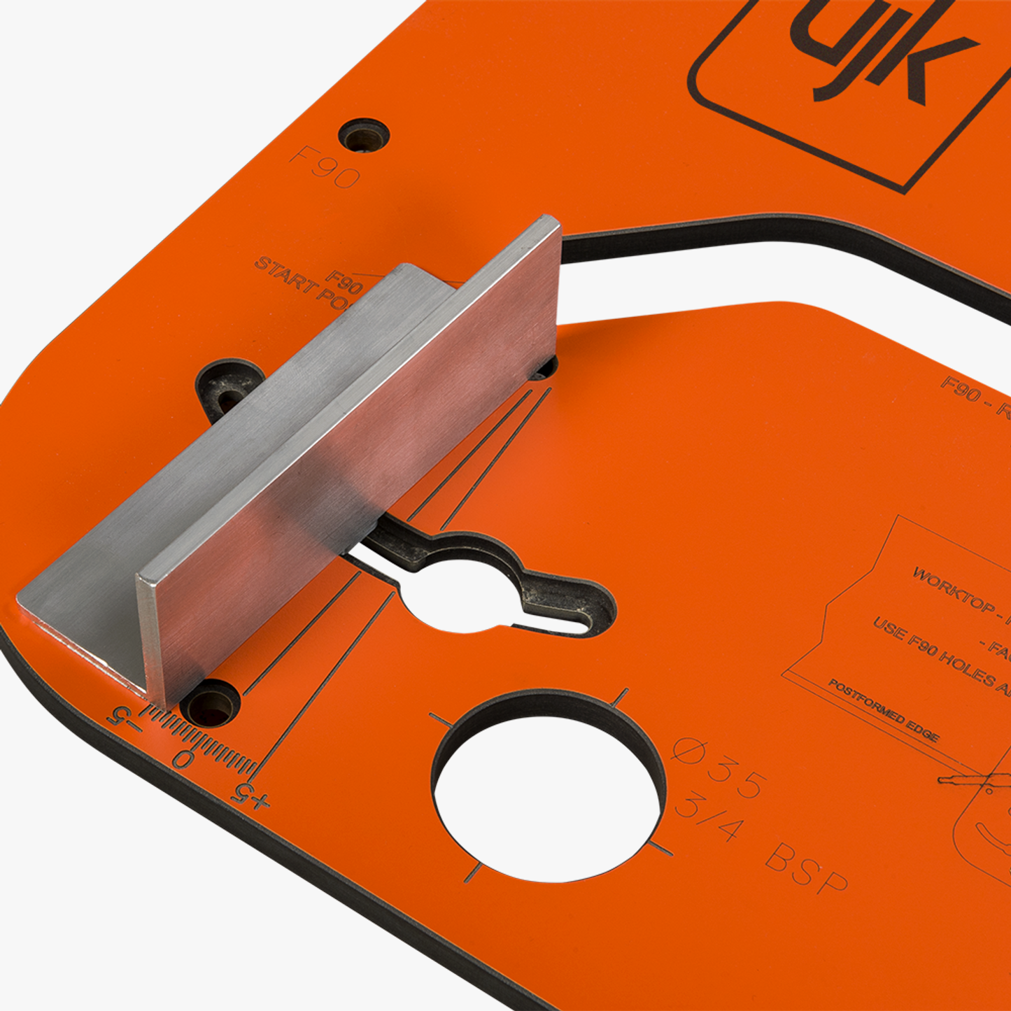 Variable Angle Kitchen Worktop Jig