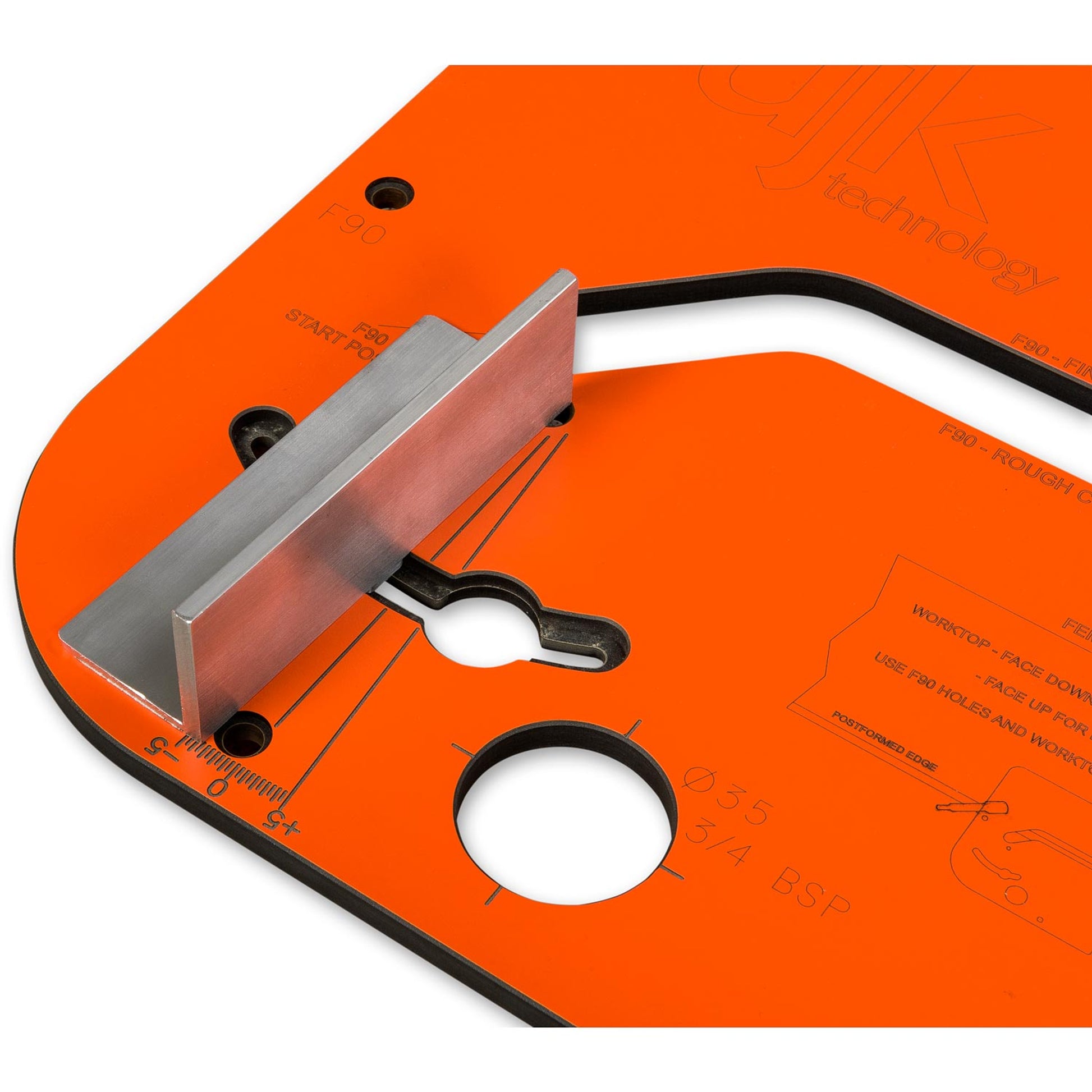 Angle Adjustment Plate For Worktop Jigs