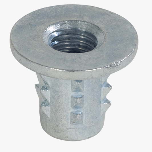 Threaded Metal Inserts for Wood