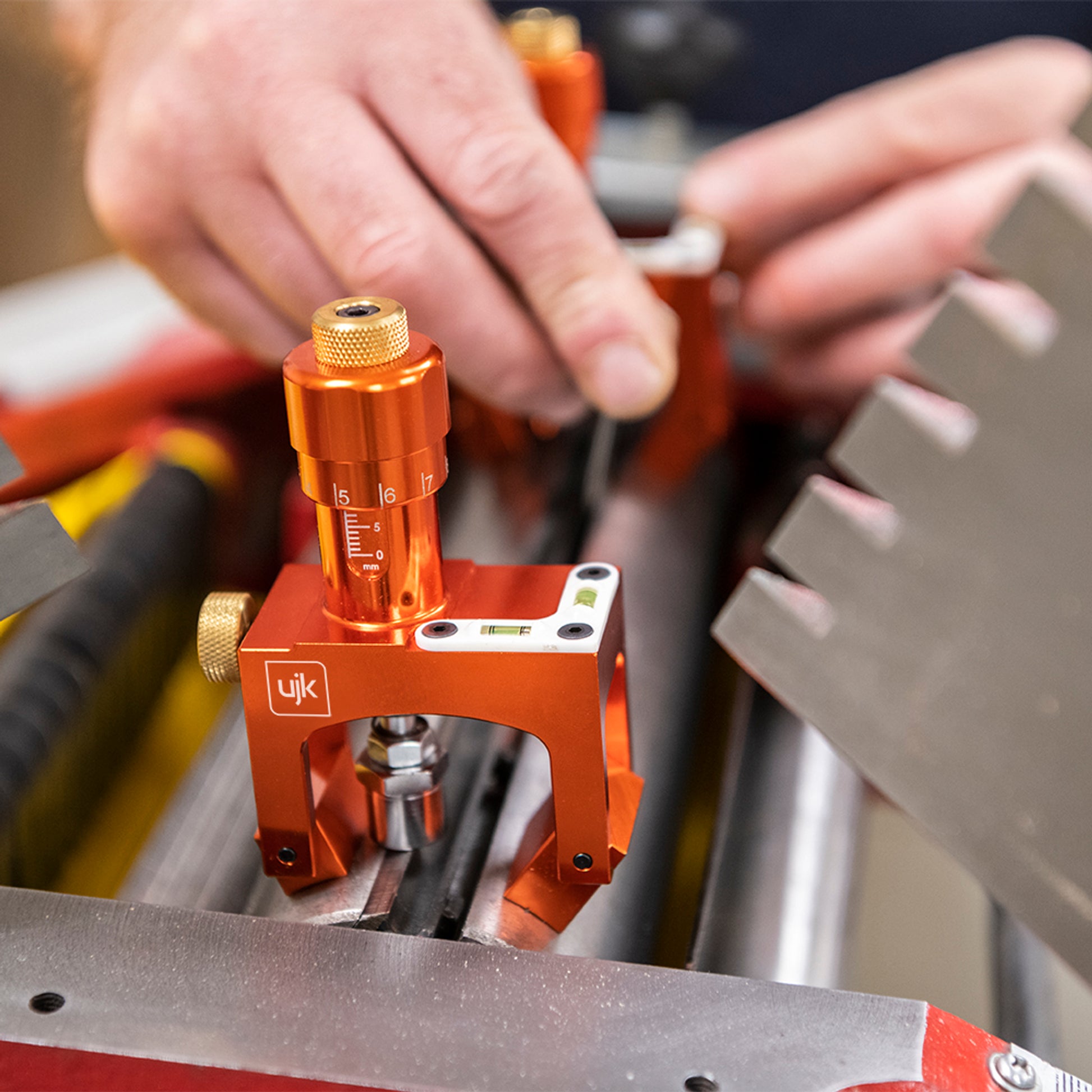 Planer Blade Vernier Setting Jig