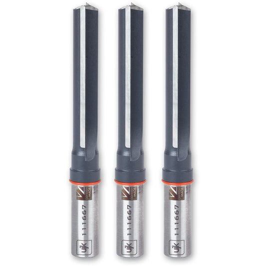 Kitchen Fitters Straight Router Cutters (Pkt 3)